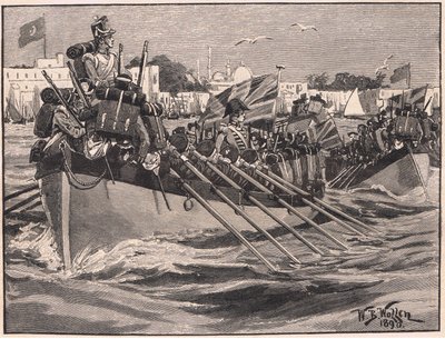 Departure of the British troops from Alexandria AD 1807 by William Barnes Wollen